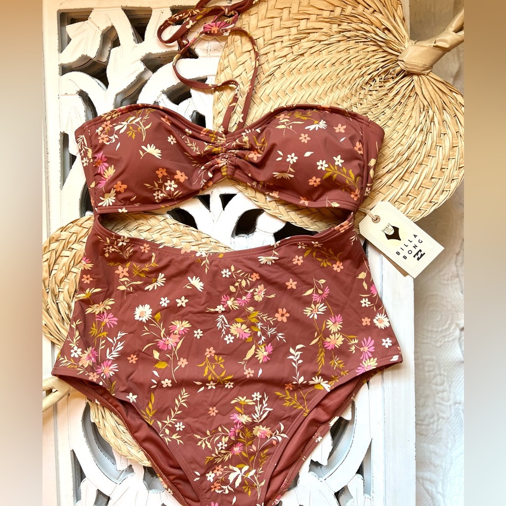 🔥BILLABONG ☀️ Whisper To Me One-Piece Swimsuit